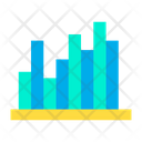 Voting Analytics Bar Graph Infographic Icon