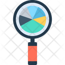 Analysis Magnifier Marketing Icon