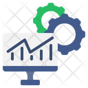 Analysis Marketing Report Statistic Strategy Feedback Process Icon