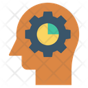 Human Head Thinking Mind Icon