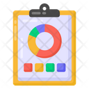 Business Report Business Document Analytical Report Icon