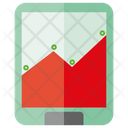 Analytics Smartphone Chart Icon