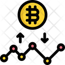Analysis Bitcoin Cryptocurrency Icon