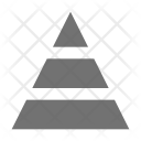 Analytics Diagram Pyramid Icon