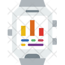 Analytics Smartwatch App Smartwatch Icon