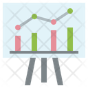 Analytics Presentation Graph Chart Icon