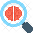 Anatomy Brain Magnifier Icon
