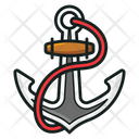 Anchor Sea Nautical Navy Equipment Icon