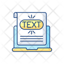 Anchor Text Connection Icon