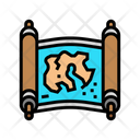 Ancient Map Icon