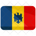 Andorra Flag Country Icon