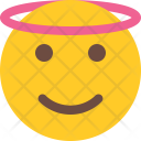 Angel Emoji Smiley Icon
