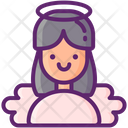 Angel Human Emoji Emoji Face Icon