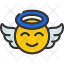 Angel Emoji Halo Icon