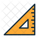 Angle Ruler Triangle Education Icon