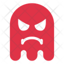 Angry Ghost Halloween Icon
