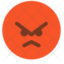 Angry Mad Face Icon