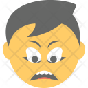 Angry Boy Icon