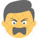 Angry Boy Icon