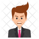 Angry Businessman Icon