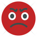 Angry Emoticon Icon