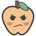 Angry Face Apple Icon