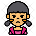 Angry Girl Icon