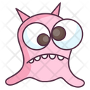 Angry Monster Creature Monster Face Icon