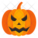 Halloween Scary Pumpkin Icon
