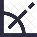 Angulo Grado Geometria Icono