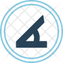 Angulo Agudo Algebra Geometria Ícone