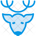 Animal Reindeer Head Icon