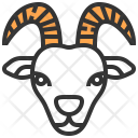 Animal Chamois Face Icon