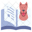 Dog Book Pet Icon