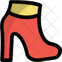 Platform Ankle Boot Icon