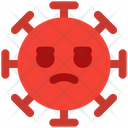 Annoyed Coronavirus Emoji Coronavirus Icon