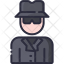 Anonymous Spy Agent Icon