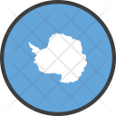 Antarctica Antarctic Continent Icon