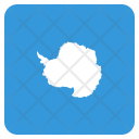 Antarctica Flag Circle Icon