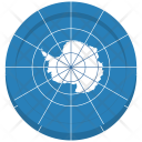 Antarctica Treaty Flag Icon