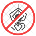 Anti Spider Exterminator Insect Icon