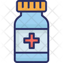 Antibiotic Medical Treatment Medicine Jar Icon