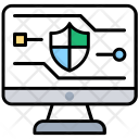 Firewall Data Protection Icon