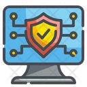 Antivirus Computer Monitor Icon