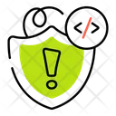 Antivirus Code Icon - Download in Flat Style
