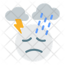 Anxiety Wory Overwhelmed Icon