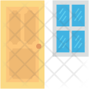 Apartment Window Door Icon