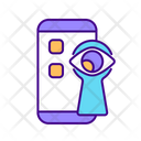 App privacy settings configuration  Icon