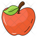 Healthy Food Apple Fruit Icon