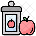 Jam Apple Jam Breakfast Icon